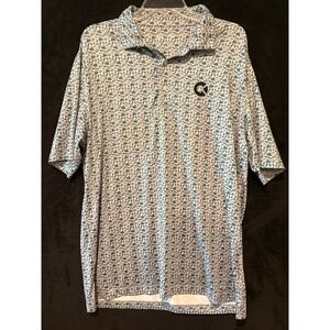 Onward Reserve Golf‎ Polo Performance Novelty Print Short Sleeve Shirt
